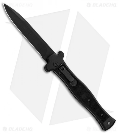 AGA Campolin Zero Bayonet Leverlock Automatic Knife SWAT G-10 (3.75" Black) 1 AGA Campolin Zero Bayonet Leverlock Automatic Knife SWAT G-10 (3.75" Black)