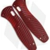 Allen Putman Benchmade Barrage Custom Sculpted G-10 Replacement Scales (Red)