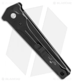 Bear Ops Bold Action III Small Automatic Knife (3.5" Black) AC-300-AIBK-B -Knife Discounts Store Bear ops Bold action 3 small black BHQ 51647 er side