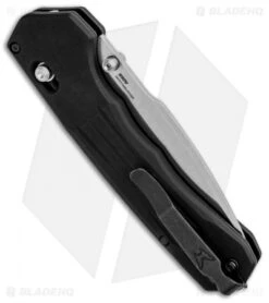 Benchmade 407 Vallation AXIS-Assist Knife Black (3.7" Stonewash) -Knife Discounts Store Benchmade 407 Vallation AXIS Assist Black SW BHQ 84269 jr side