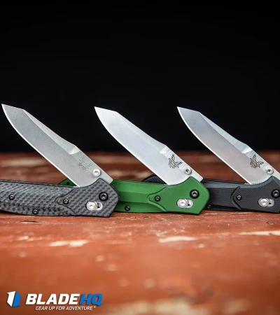Benchmade 940 Osborne AXIS Lock Knife Green (3.4" Satin) 8 Benchmade 940 Osborne AXIS Lock Knife Green (3.4" Satin) - Image 8