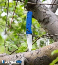 Benchmade Bugout AXIS Lock Pocket Knife Blue (3.24" Satin) 535 -Knife Discounts Store Benchmade Bugout AXIS Lock Knife Blue Satin 535 BHQ 74149 kp tree web