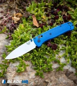 Benchmade Bugout AXIS Lock Pocket Knife Blue (3.24" Satin) 535 -Knife Discounts Store Benchmade Bugout AXIS Lock Knife Blue Satin 535 BHQ74149 kp rock green shrub web