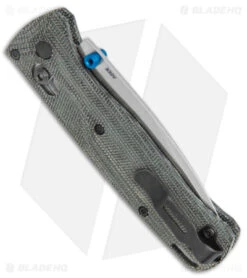 Flytanium Black Canvas Crossfade + Benchmade Bugout Knife (3.24" Satin) -Knife Discounts Store Benchmade Bugout Knife Flytanium Black Canvas Crossfade Satin BHQ 144990 jr side