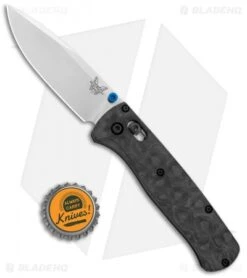 Flytanium Raindrop CF Scales + Benchmade Bugout Knife (3.24" Satin) -Knife Discounts Store Benchmade Bugout Knife Flytanium Raindrop CF Scales SW BHQ 131601 jr bottlecap