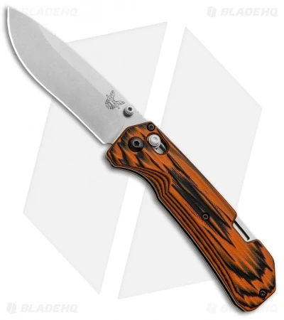 Benchmade Grizzly Creek Axis Lock Knife Orange/Black G10 (3.5" Satin) 15060-1801 2 Benchmade Grizzly Creek Axis Lock Knife Orange/Black G10 (3.5" Satin) 15060-1801 - Image 2