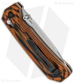 Benchmade Grizzly Creek Axis Lock Knife Orange/Black G10 (3.5" Satin) 15060-1801 9 Benchmade Grizzly Creek Axis Lock Knife Orange/Black G10 (3.5" Satin) 15060-1801 -Knife Discounts Store Benchmade Grizzly Creek Axis Lock Orange Black G 10 Satin 15060 1801 BHQ 88091 jr side