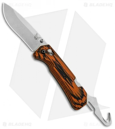 Benchmade Grizzly Creek Axis Lock Knife Orange/Black G10 (3.5" Satin) 15060-1801 1 Benchmade Grizzly Creek Axis Lock Knife Orange/Black G10 (3.5" Satin) 15060-1801