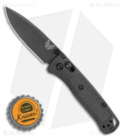 Benchmade Mini Bugout AXIS Lock Knife Black CF-Elite (2.8" Black) 533BK-2 -Knife Discounts Store Benchmade Mini Bugout AXIS Lock Knife Black 2.8 Black 533BK 2 BHQ 118554 LS Bottlecap