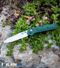 Benchmade 940 Osborne AXIS Lock Knife Green (3.4" Satin) 11 Benchmade 940 Osborne AXIS Lock Knife Green (3.4" Satin) -Knife Discounts Store Benchmade Osborne AXIS Lock Knife Green Satin 940 BHQ0160 kp rock green web