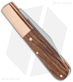 Boker Barlow Integral Slip Joint Knife Desert Ironwood/Copper (2.5" Satin) 6 Boker Barlow Integral Slip Joint Knife Desert Ironwood/Copper (2.5" Satin) -Knife Discounts Store Boker Barlow Integral SJ Desert Ironwood Copper Satin BHQ 139199 jr side