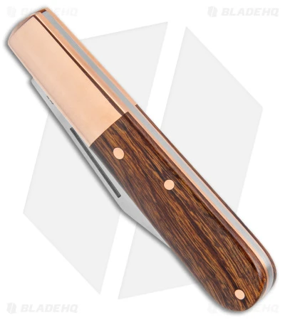 Boker Barlow Integral Slip Joint Knife Desert Ironwood/Copper (2.5" Satin) 2 Boker Barlow Integral Slip Joint Knife Desert Ironwood/Copper (2.5" Satin) - Image 2