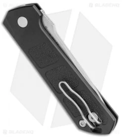 Boker Burnley Kihon Drop Point Automatic Knife (3.25" Stonewash) 6 Boker Burnley Kihon Drop Point Automatic Knife (3.25" Stonewash) -Knife Discounts Store Boker Burnley Kihon DP Auto SW BHQ 101389 jr side