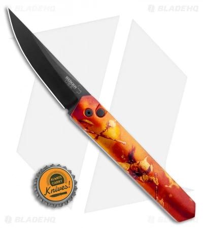 Boker Burnley Kwaiken Automatic Knife Frank Frazetta Series LE Red (3.5" Black) 4 Boker Burnley Kwaiken Automatic Knife Frank Frazetta Series LE Red (3.5" Black) - Image 4