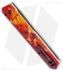 Boker Burnley Kwaiken Automatic Knife Frank Frazetta Series LE Red (3.5" Black) 6 Boker Burnley Kwaiken Automatic Knife Frank Frazetta Series LE Red (3.5" Black) -Knife Discounts Store Boker Burnley Kwaiken Automatic Knife Red Frazetta BHQ 95715 ns side