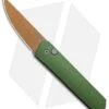 Boker Burnley Kwaiken Compact Automatic Knife OD Green (3" Copper) Pro-Tech