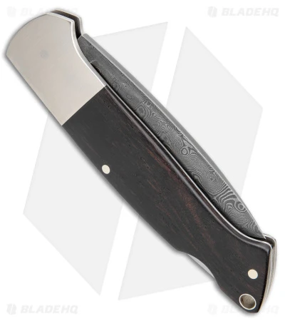 Boker Davis Classic Hunter Steam Engine Lockback Knife (3.3" Damascus) 116624DAM 3 Boker Davis Classic Hunter Steam Engine Lockback Knife (3.3" Damascus) 116624DAM - Image 3