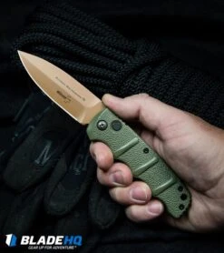 Boker Desert Warrior Kalashnikov Dagger Automatic Knife OD Green (3.3" D2) -Knife Discounts Store Boker Desert Warrior Kalashnikov Dagger Automatic Knife OD Green Copper BHQ30436 kp rope in hand web