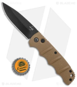 Boker Kalashnikov Drop Point Automatic Knife Coyote Brown (3.25" Black D2) -Knife Discounts Store Boker Kalashnikov Auto Coyote D2 Black BHQ 144762 jr bottlecap