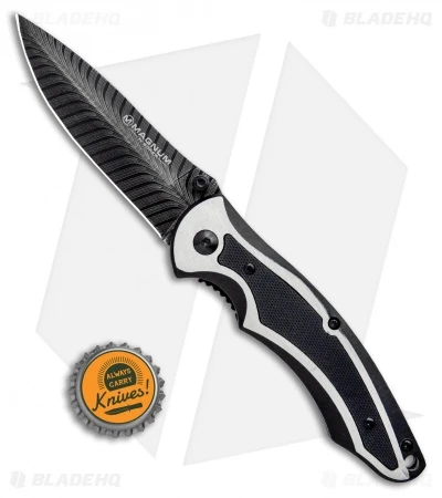 Boker Magnum Backbone Spring Assisted Liner Lock Knife Black (3.25" Black) 4 Boker Magnum Backbone Spring Assisted Liner Lock Knife Black (3.25" Black) - Image 4