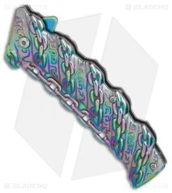 Boker Magnum Chained Rainbow Spring Assisted Knife (3.375" Spectrum) 01MB635 -Knife Discounts Store Boker Magnum Chained Rainbow BHQ 80865 er spine