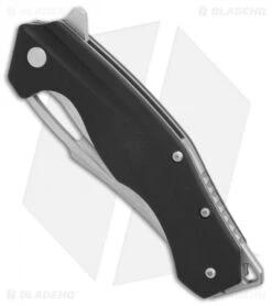 Boker Plus Masada Liner Lock Knife Black G-10 (3.7" Satin) 01BO762 -Knife Discounts Store Boker Masada Black G10 Satin BHQ 86572 er spine