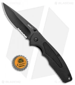 Boker Plus Gemini NGA Spring Assisted Knife Black (3.5" Black Serr) 01BO503 7 Boker Plus Gemini NGA Spring Assisted Knife Black (3.5" Black Serr) 01BO503 -Knife Discounts Store Boker Plus Gemini NGA SA Black Black Serr 01BO503 BHQ 105723 jr bottlecap