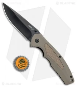 Boker Plus Gemini NGA Spring Assisted Knife Coyote Brown (3.5" Black) 01BO504 7 Boker Plus Gemini NGA Spring Assisted Knife Coyote Brown (3.5" Black) 01BO504 -Knife Discounts Store Boker Plus Gemini NGA SA Coyote Brown Black 01BO504 BHQ 105725 jr bottlecap