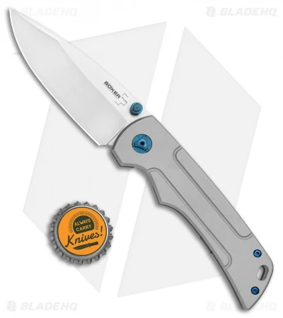 Boker Plus Gulo Pro Frame Lock Knife Stainless Steel (3.4" Satin D2) 01BO781 4 Boker Plus Gulo Pro Frame Lock Knife Stainless Steel (3.4" Satin D2) 01BO781 - Image 4