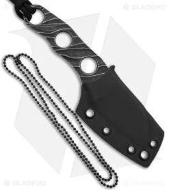 Boker Plus Kazhan Fixed Blade Knife Skeletonized (2.1" Stonewash) -Knife Discounts Store Boker Plus Kazhan FB Knife Skeletonized 2in SW BHQ 139178 td sheath