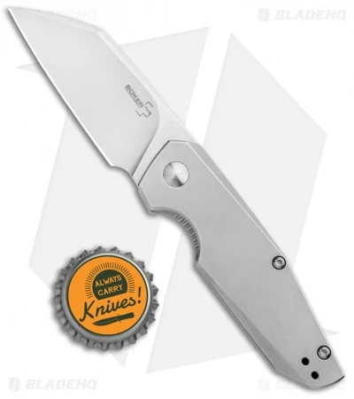 Boker Plus Petite 42 Frame Lock Knife Stainless Steel (2.5" Satin) 01BO084 4 Boker Plus Petite 42 Frame Lock Knife Stainless Steel (2.5" Satin) 01BO084 - Image 4