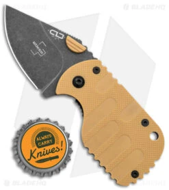 Boker Plus Subcom 2.0 Frame Lock Knife Coyote FRN (1.9" D2) 01BO529 -Knife Discounts Store Boker Plus Subcom 2.0 FL Coyote FRN Black SW BHQ 139165 jr bottlecap