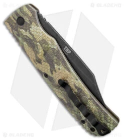 Boker TNP XXL Kalashnikov Bowie Automatic Knife Rattlesnake Camo (4.75" BW D2) -Knife Discounts Store Boker TNP XXL Kalashnikov Rattlesnake Camo Bowie Auto Black Wash BHQ 173719 jr side
