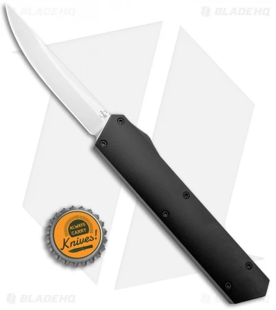 Boker USA Kwaiken OTF Automatic Knife Black Aluminum (3.375" Satin) 06EX551 4 Boker USA Kwaiken OTF Automatic Knife Black Aluminum (3.375" Satin) 06EX551 - Image 4