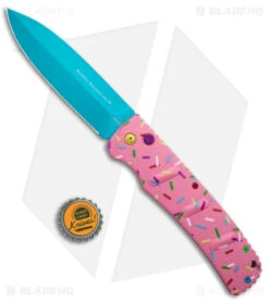 Boker XXL Kalashnikov Exclusive Dessert Warrior Automatic Knife (4.75" Blue) -Knife Discounts Store Boker XXL Kalashnikov Auto Dessert Warrior BHQ Exclusive Pink Blue BHQ 126276 jr bottlecap