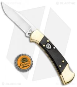 Buck Knives Buck 112 Ranger Automatic Lockback Knife Ebony (3" Satin) 0112BRSA -Knife Discounts Store Buck 112 Ranger Auto LB Ebony Satin 0112BRSA B BHQ 87956 jr bottlecap
