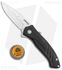 Buck Knives Buck Momentum ASAP Spring Assisted Knife Black (3.125" Satin) 0294BKS1 -Knife Discounts Store Buck Momentum ASAP SA Black Satin 0294BKS1 BHQ 92971 jr bottlecap