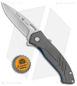 Buck Knives Buck Momentum ASAP Spring Assisted Knife Gray (3.25" Stonewash) 0294GYS -Knife Discounts Store Buck Momentum ASAP SA Gray SW 0294GYS BHQ 92974 jr bottlecap