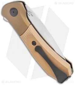 Buck Knives Buck Paradigm Spring Assisted Knife Brown G-10 (3" Satin) -Knife Discounts Store Buck Paradigm SA Brown G 10 Satin BHQ 120600 jr side
