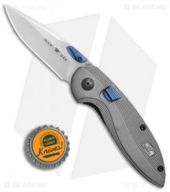 Buck Knives Buck RapidFire Dual-Action Automatic Knife (3" Satin) 0896PLS -Knife Discounts Store Buck RapidFire Dual Action satin BHQ 51278 er bottlecap
