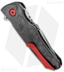 Buck Knives Buck Sprint Pro Liner Lock Knife Marble Carbon Fiber (3.125" Satin) 0841CFS -Knife Discounts Store Buck Sprint Pro LL Marble CF Satin 0841CFS BHQ 92955 jr side