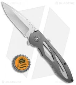 Buck Knives Tempest Liner Lock Knife Dark Gray (3.12" Satin) 7 Buck Knives Tempest Liner Lock Knife Dark Gray (3.12" Satin) -Knife Discounts Store Buck Tempest LL Dark Gray Satin 0296GYS B BHQ 2198 jr bottlecap