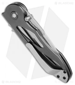 Buck Knives Tempest Liner Lock Knife Dark Gray (3.12" Satin) 6 Buck Knives Tempest Liner Lock Knife Dark Gray (3.12" Satin) -Knife Discounts Store Buck Tempest LL Dark Gray Satin 0296GYS B BHQ 2198 jr side