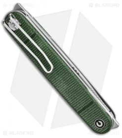 CIVIVI Crit Liner Lock Knife Multi-Tool Green Micarta (3.2" SW) -Knife Discounts Store CIVIVI Crit LL Multi Tool Green Micarta SW BHQ 136909 td side
