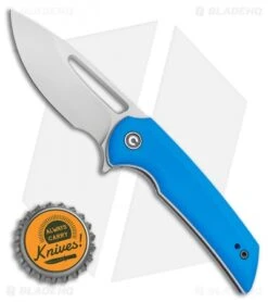 CIVIVI Ferrum Forge Odium Liner Lock Knife Blue G-10 (2.6" Stonewash) C2010C -Knife Discounts Store CIVIVI Ferrum Forge Odium Liner Lock Knife Blue G 10 2.625in Stonewash C2010C BHQ 107077 LS Bottlecap