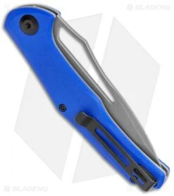 CIVIVI Fracture Tanto Slip Joint Knife Blue G-10 (3.4" BB/SW) C2008D -Knife Discounts Store CIVIVI Fracture SJ Blue G 10 SW Tanto C2008D BHQ 114168 jr side