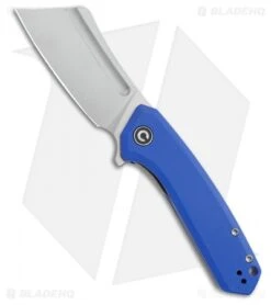 CIVIVI Mini Bullmastiff Liner Lock Knife Blue G-10 (3" Stonewash)