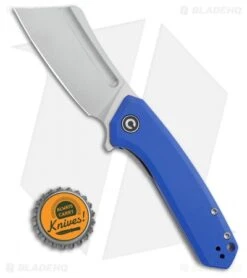 CIVIVI Mini Bullmastiff Liner Lock Knife Blue G-10 (3" Stonewash) -Knife Discounts Store CIVIVI Mini Bullmastiff Liner Lock Knife Blue G 10 3in Stonewash C2004B BHQ 112156 LS Bottlecap