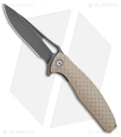 CIVIVI Wyvern Folding Flipper Knife Tan FRN (3.5" Black)