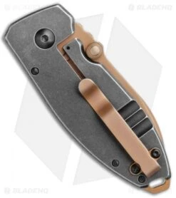 CRKT Burnley Desert Warrior Squid Knife Green Micarta (2.25" Copper D2) -Knife Discounts Store CRKT Burnley Desert Warrior Squid Knife Green Micarta 2.25 Copper D2 BHQ 116188 LS Side
